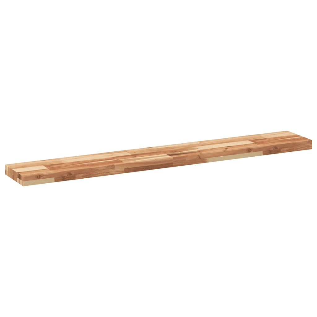 Ripiano a Parete 140x20x4cm Legno Massello Acacia Rifinito Olio 3279595