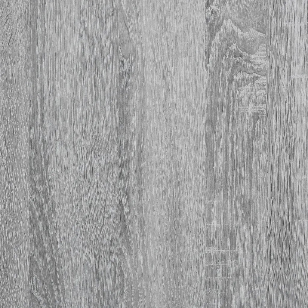 Schedario Grigio Sonoma 60x32x115 cm in Legno Multistrato 840777