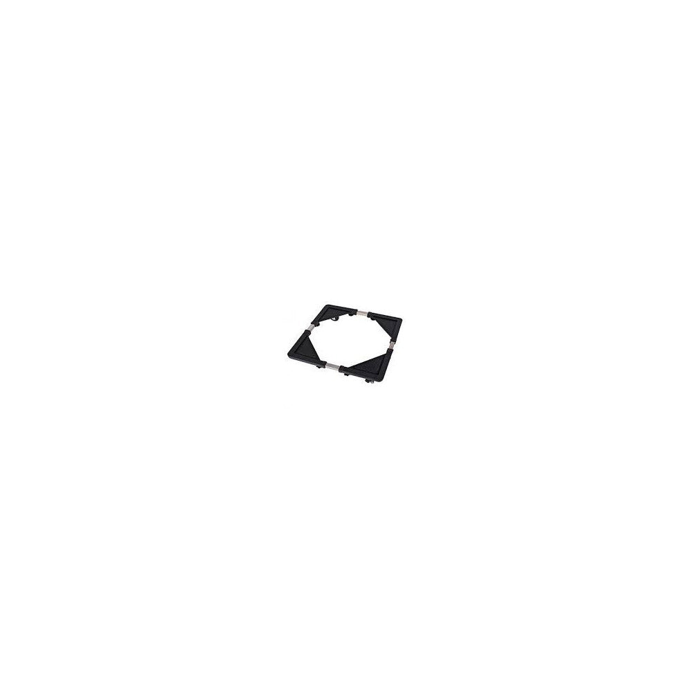 Trade Shop - Base Supporto Per Frigo Frigorifero Lavatrice Con Ruote Piastra Elettrodomestici -