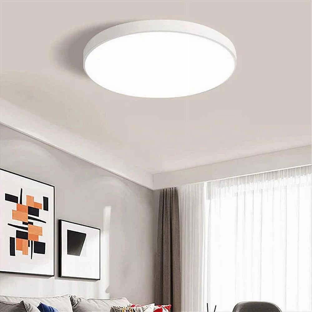 Trade Shop - Plafoniera Led 70w Rotonda Lampada Soffitto Bianca Lampadario Luce Naturale 02560 -