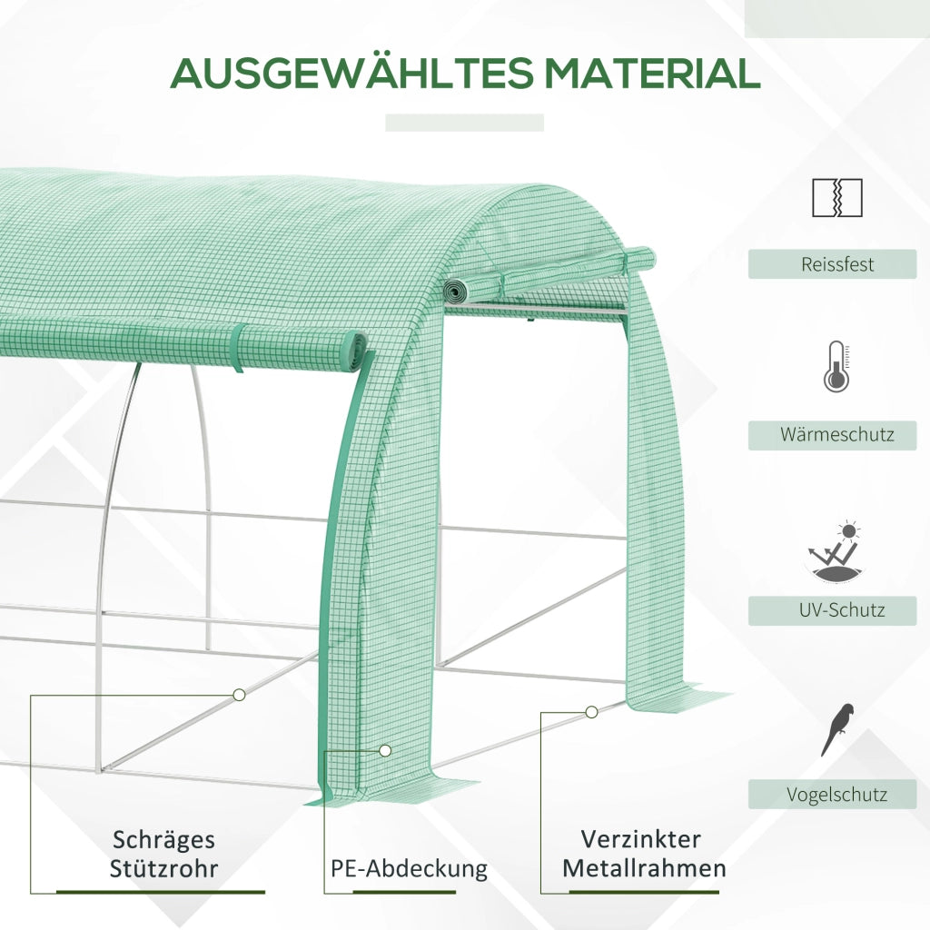 Serra da Giardino con Telaio in Metallo ¨C Xylo ¨C 4x3x2m Verde