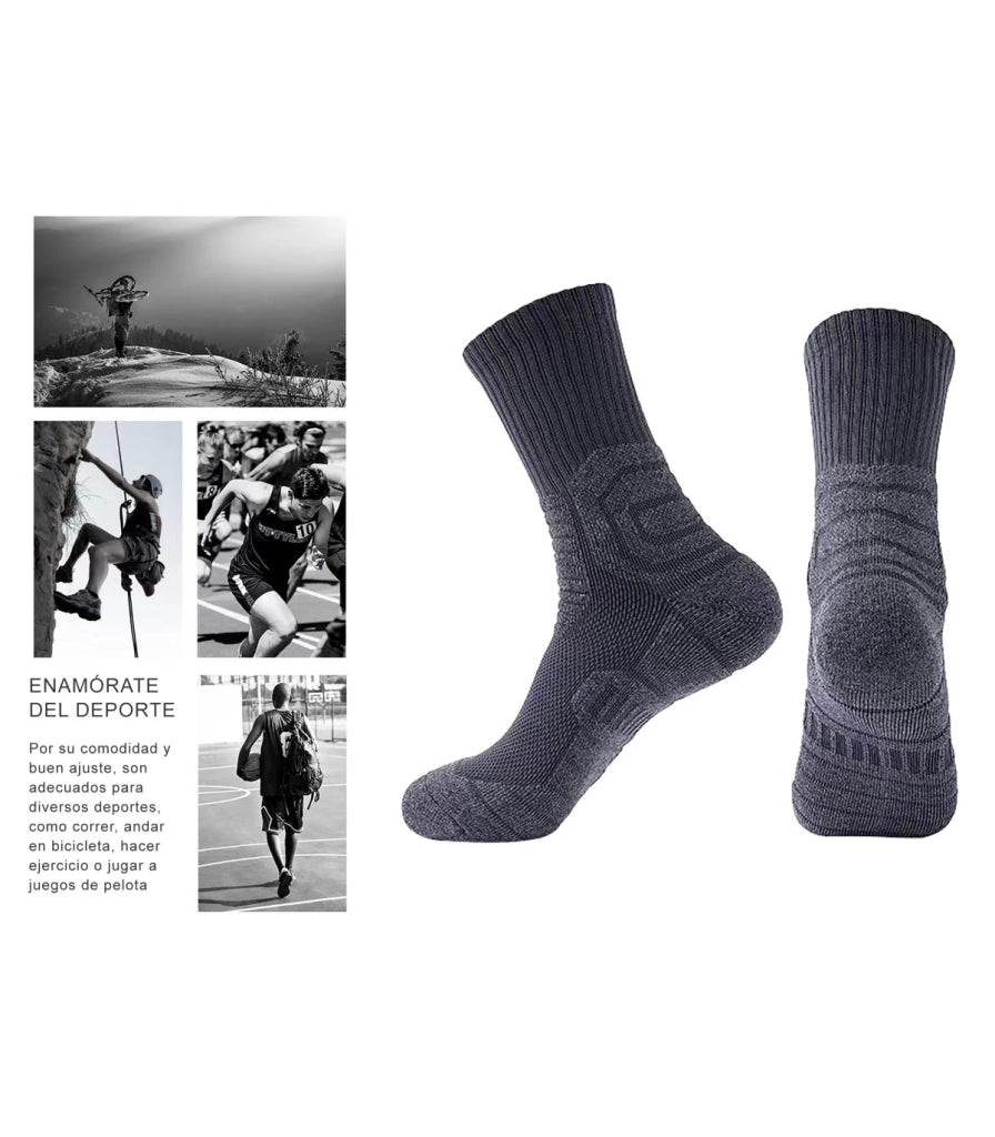 Calzini Professionali da Basket Unisex | Vestibilità Ergonomica, Traspiranti | Taglia Unica 37–43 EU