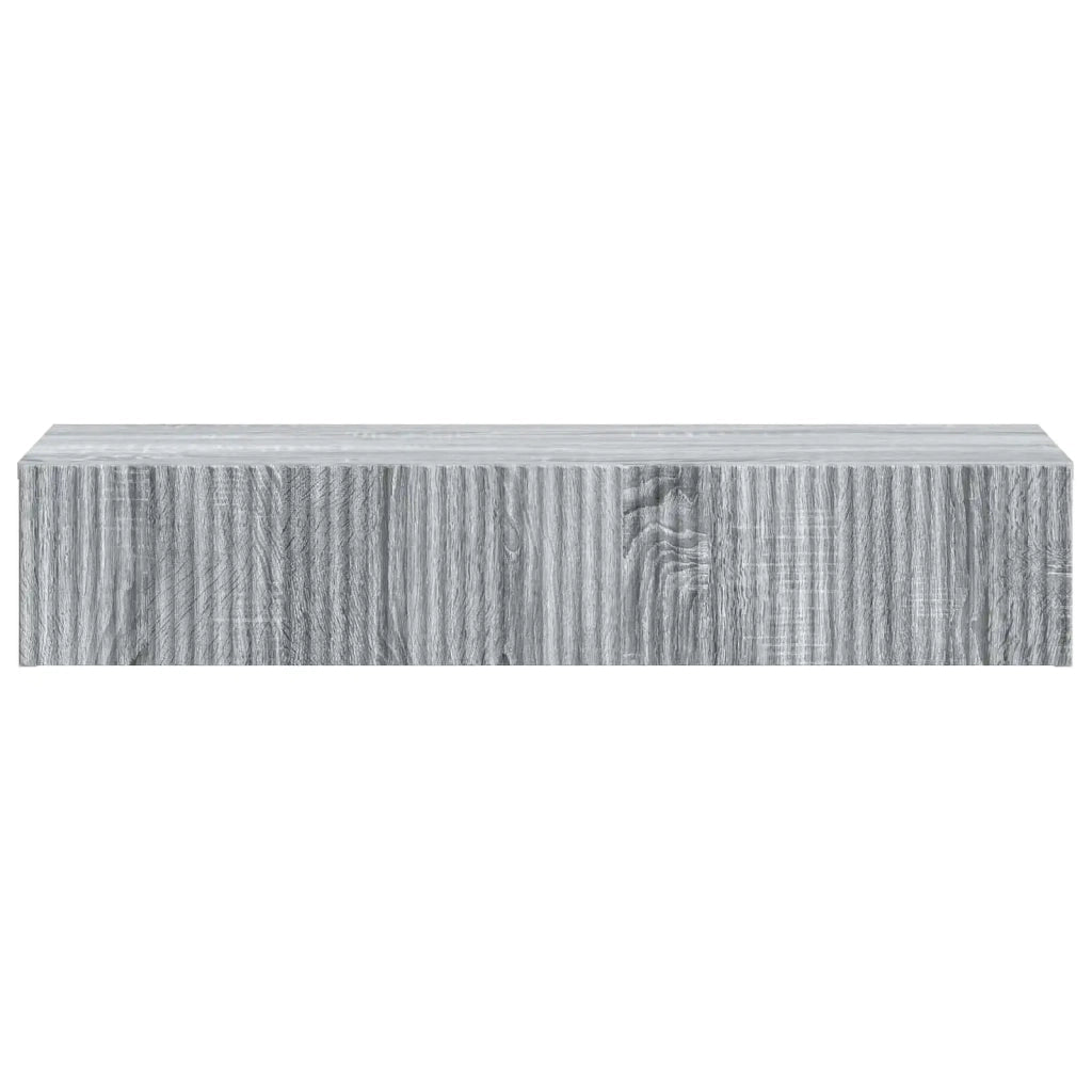 Tavolino da Parete Laterale | Tavolo laterale | Tavolino Grigio Sonoma 87,5 x 34,5 x 17 cm