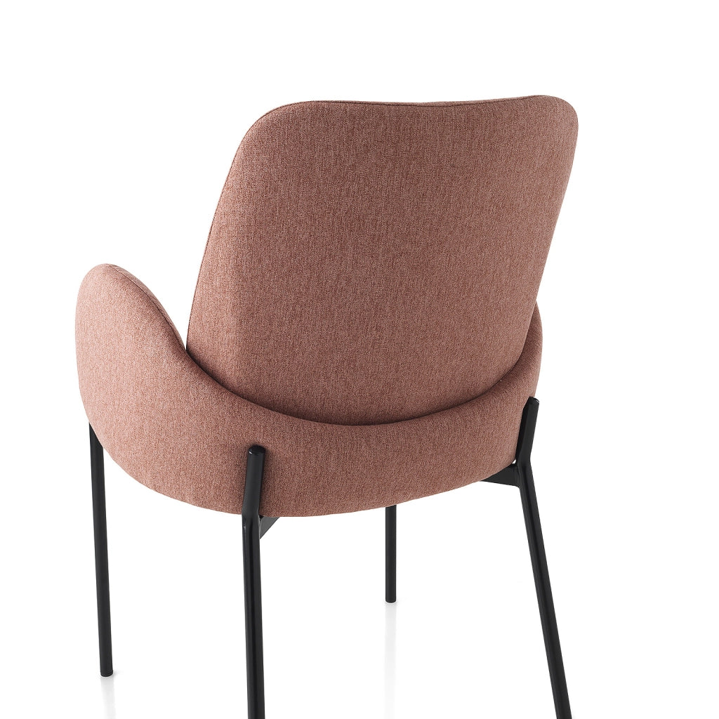 Set 2 Sedie ANTEA rosa antico