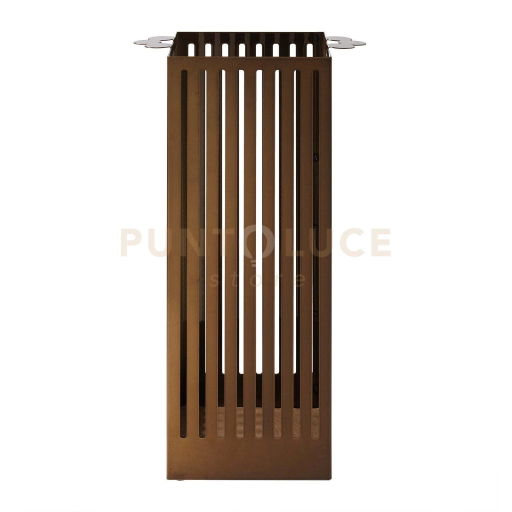 porta ombrelli old Caramello industrial in Ferro 34x21x55hcm