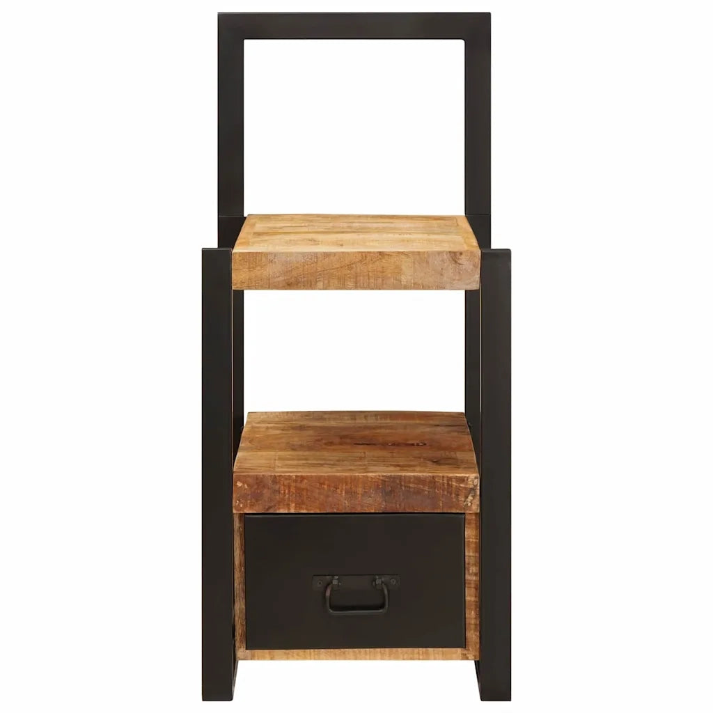 Appendiabiti Marrone 40 x 40 x 90 cm Legno di mango massello 4015985