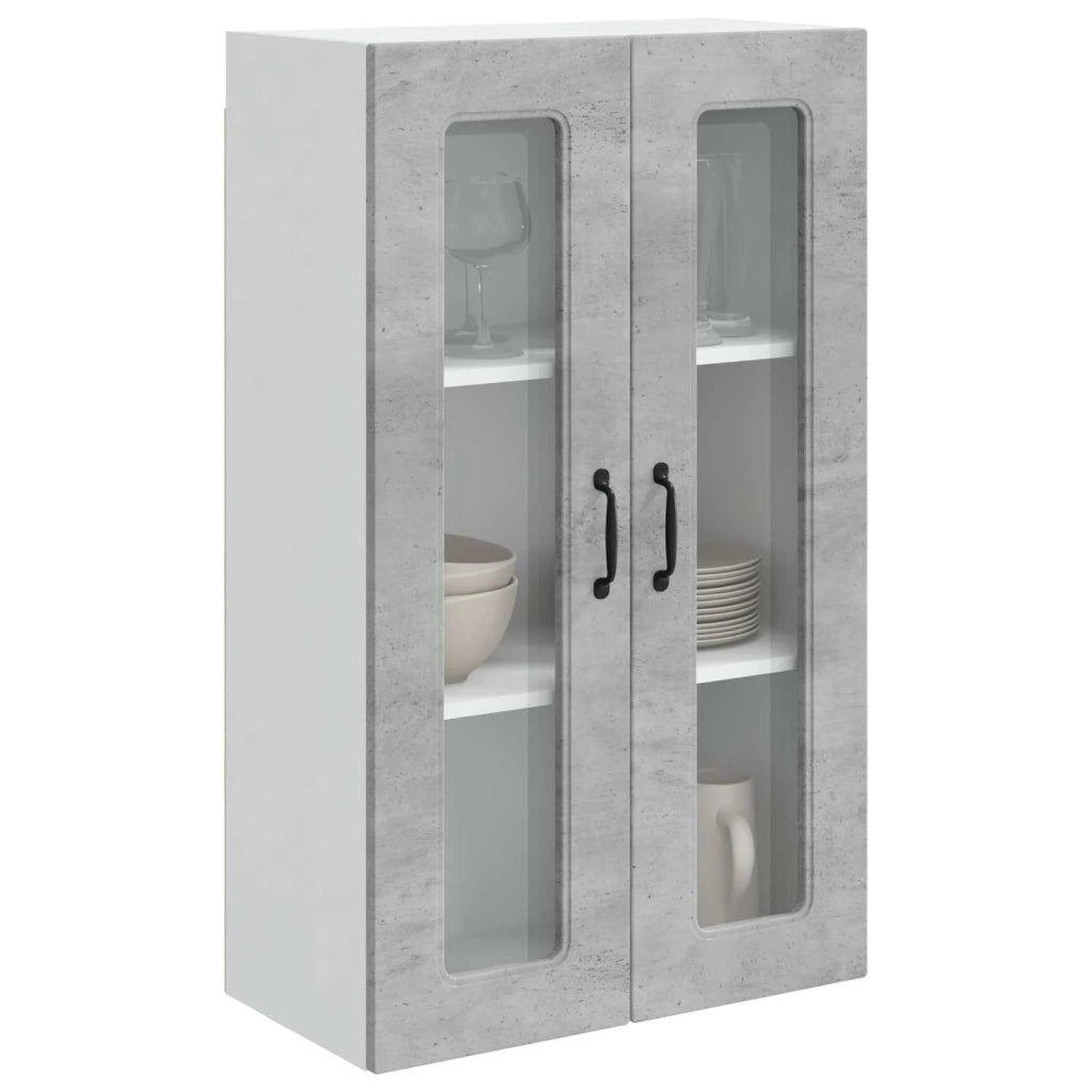 Mobile da cucina-Armadio da cucina Grigio cemento 60 x 31 x 100 cm 628435