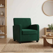 Poltrona Verde Scuro Velluto 42043414