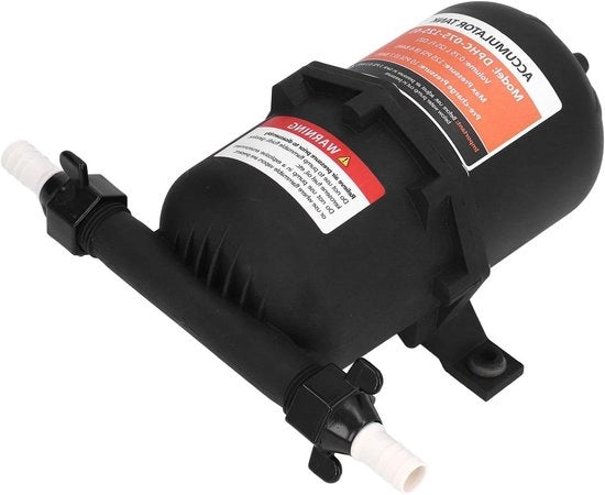 Serbatoio di accumulo 10PSI fino a 125PSI riduzione impatto danni 0,75L Serbatoio di accumulo 1/2 MNPT porta per RV viaggi in barca trailer