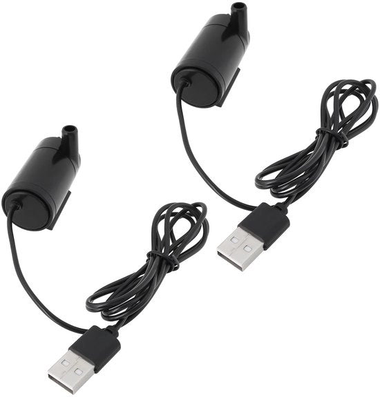 Mini pompa ad acqua 3-5V con connessione USB per acquario e giardino