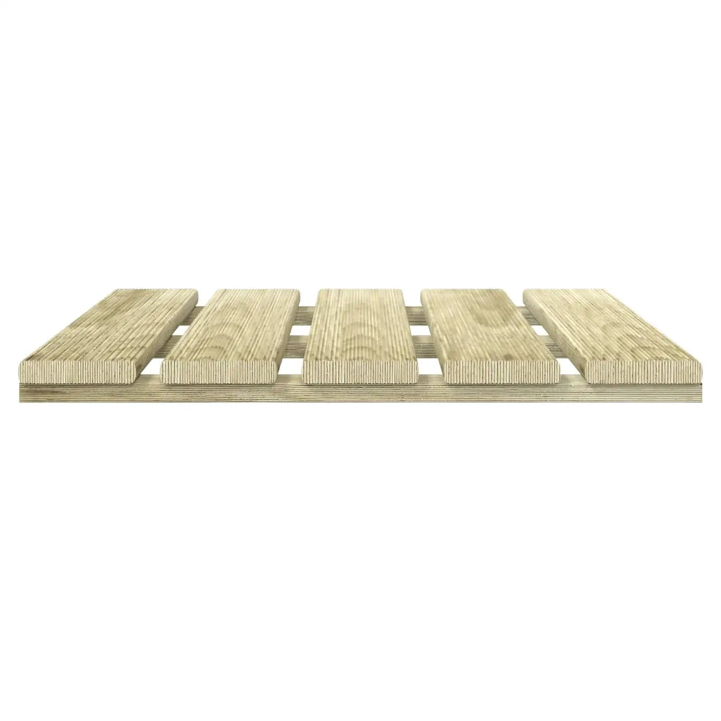 Piastrella per Decking 12 pcs Verde 50 x 50 cm 3444819