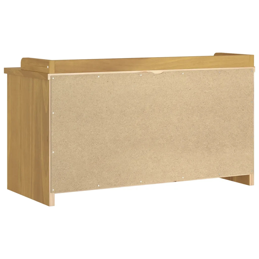 Panca da Corridoio SANDNES 87x40x50 cm Legno Massello di Pino 4010458