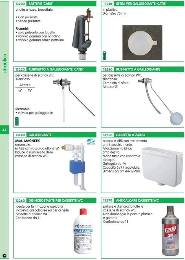 GALLEGGIANTE "CATIS" GR. 1/2