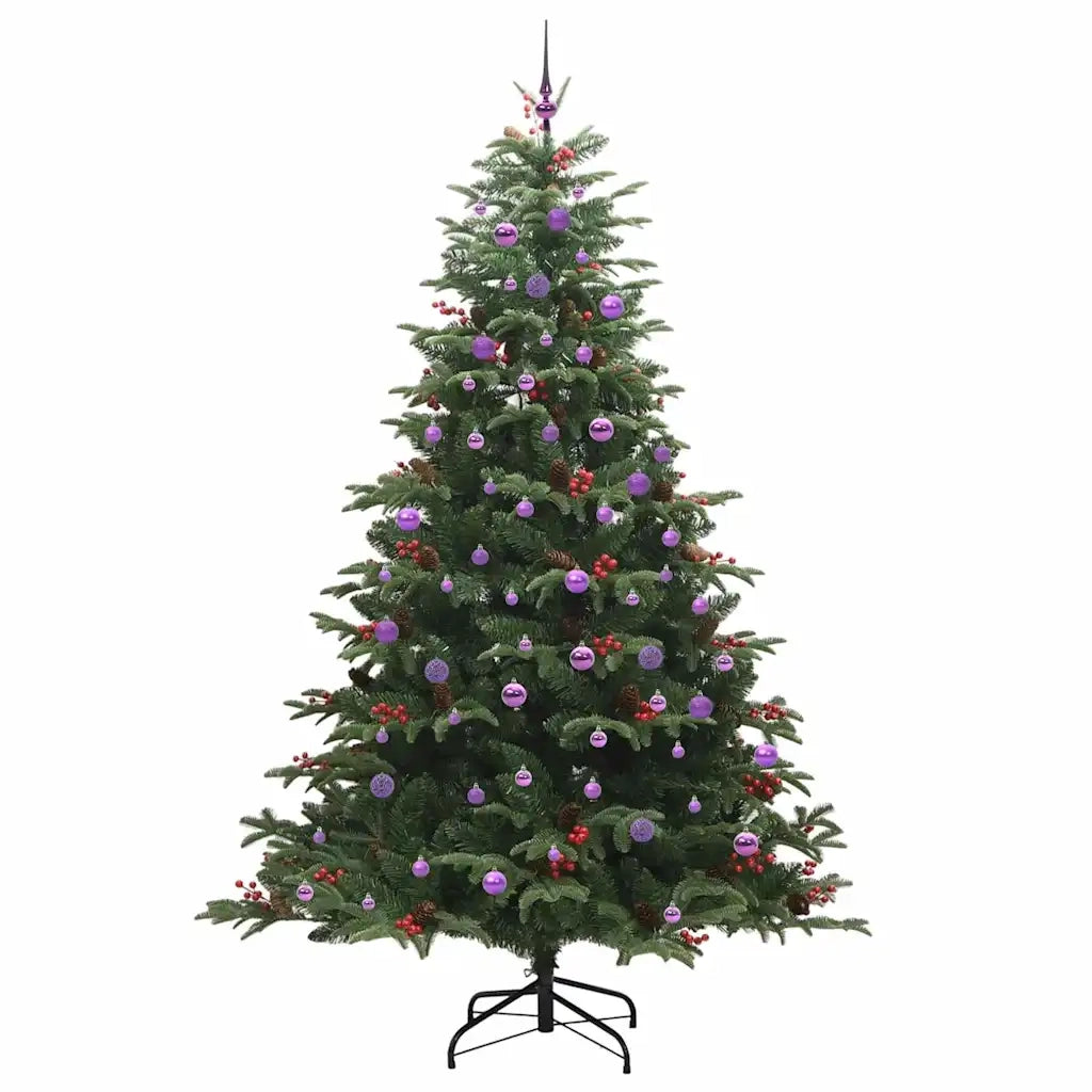 Albero di Natale artificiale con 300 LED Verde 240 cm 3395574