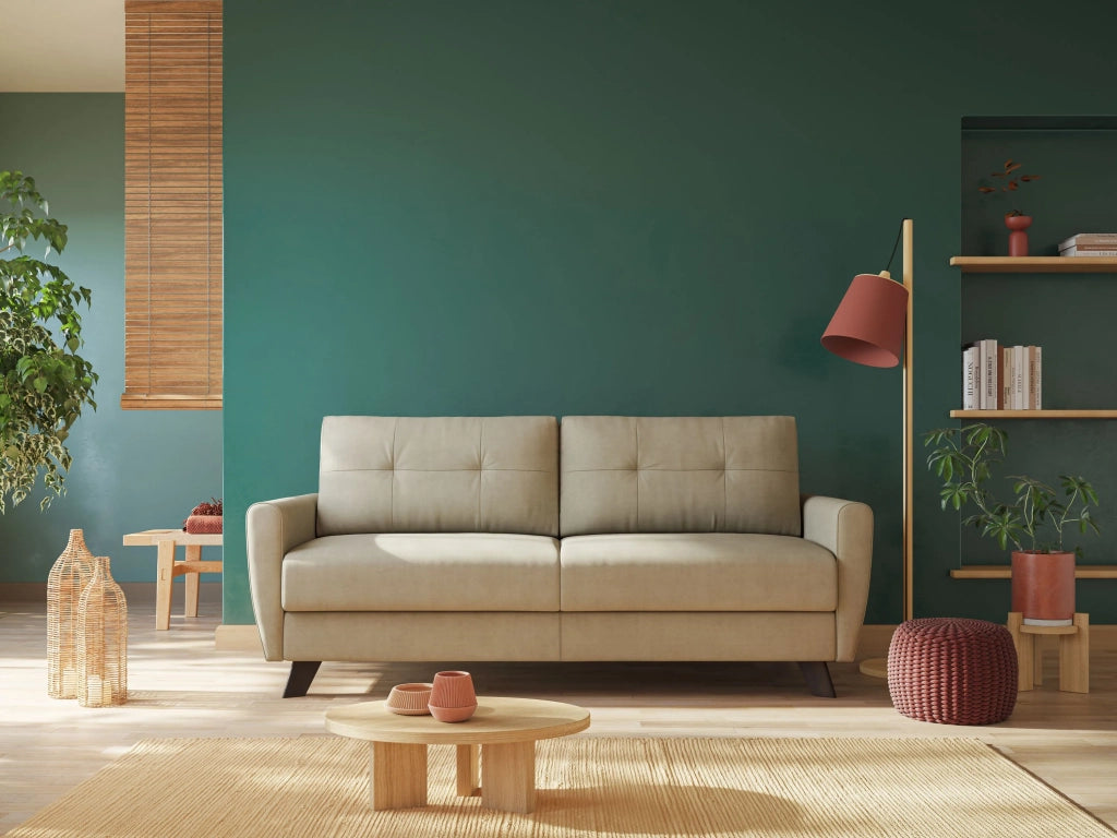 Callisto Divano letto matrimoniale 188 cm grigio chiaro