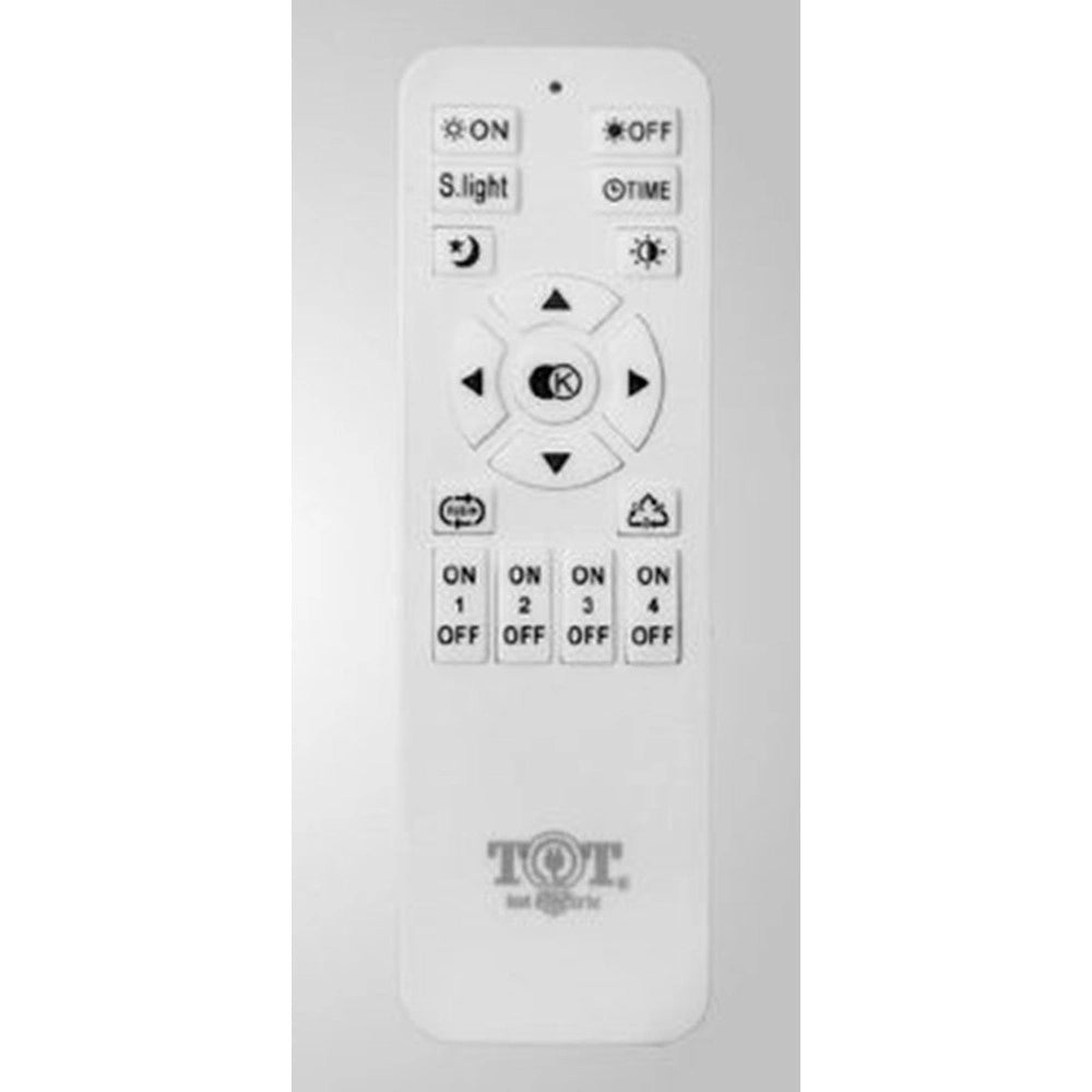 Trade Shop - Lampadario A Sospensione Led 65w 3 Semi Cerchi Con Telecomando Design Moderno Nero 71385 -