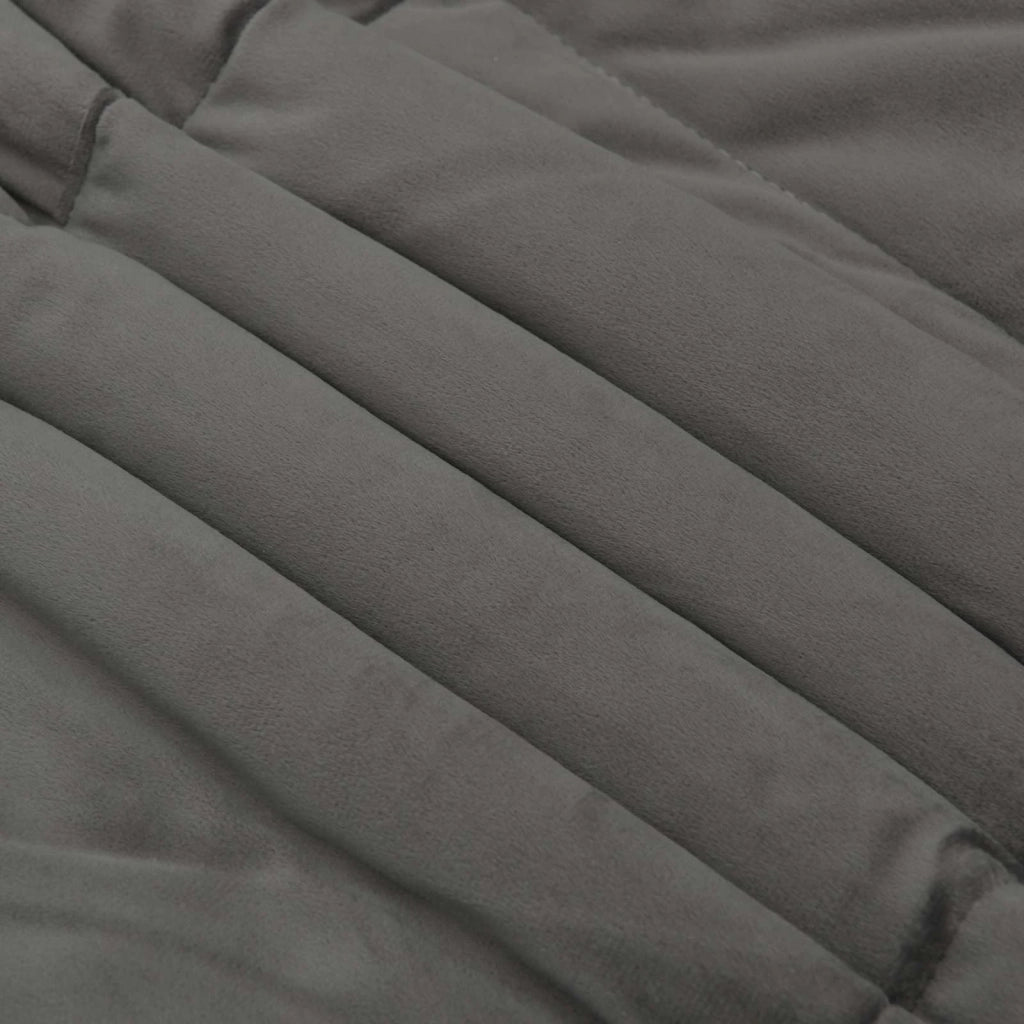 Duvet Invernale Grigio chiaro 140 x 220 cm Microfibra 42026086