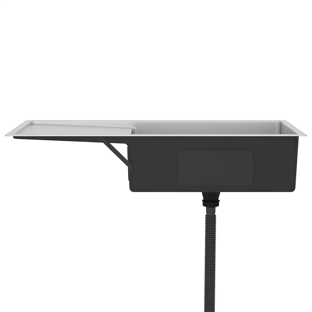 Lavello da Cucina Lavorato a Mano in Acciaio Inox CFW2721579