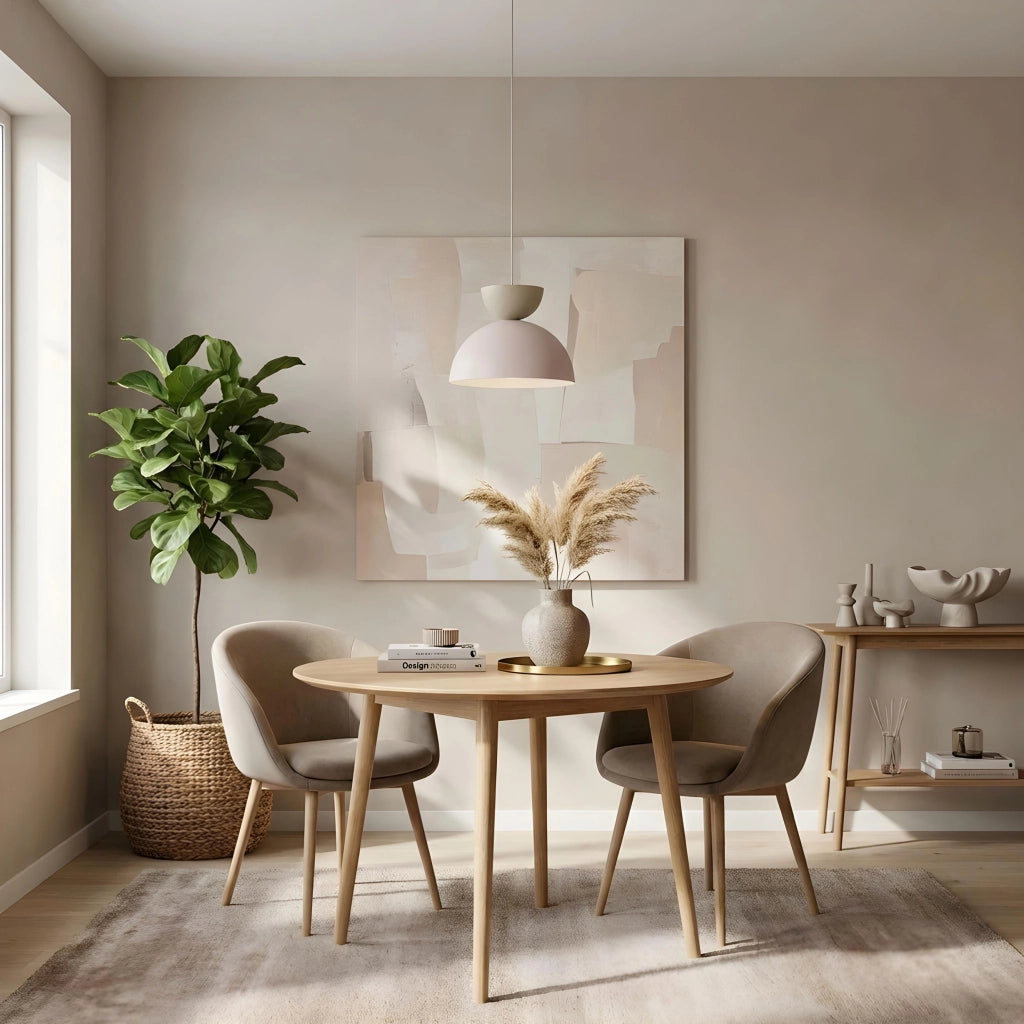 Lampada a sospensione Nevis 1xE27 cashmere beige 29 cm