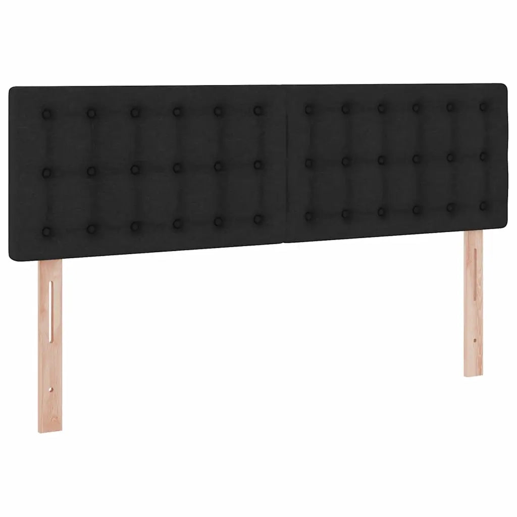 Letto con contenitore e materasso Nero 140 x 190 cm 3370634