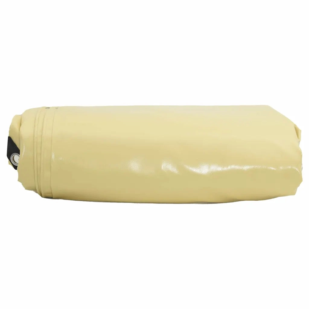 Telo 650g / m² Beige 5 x 6 m Tela con rivestimento in PVC 42017744