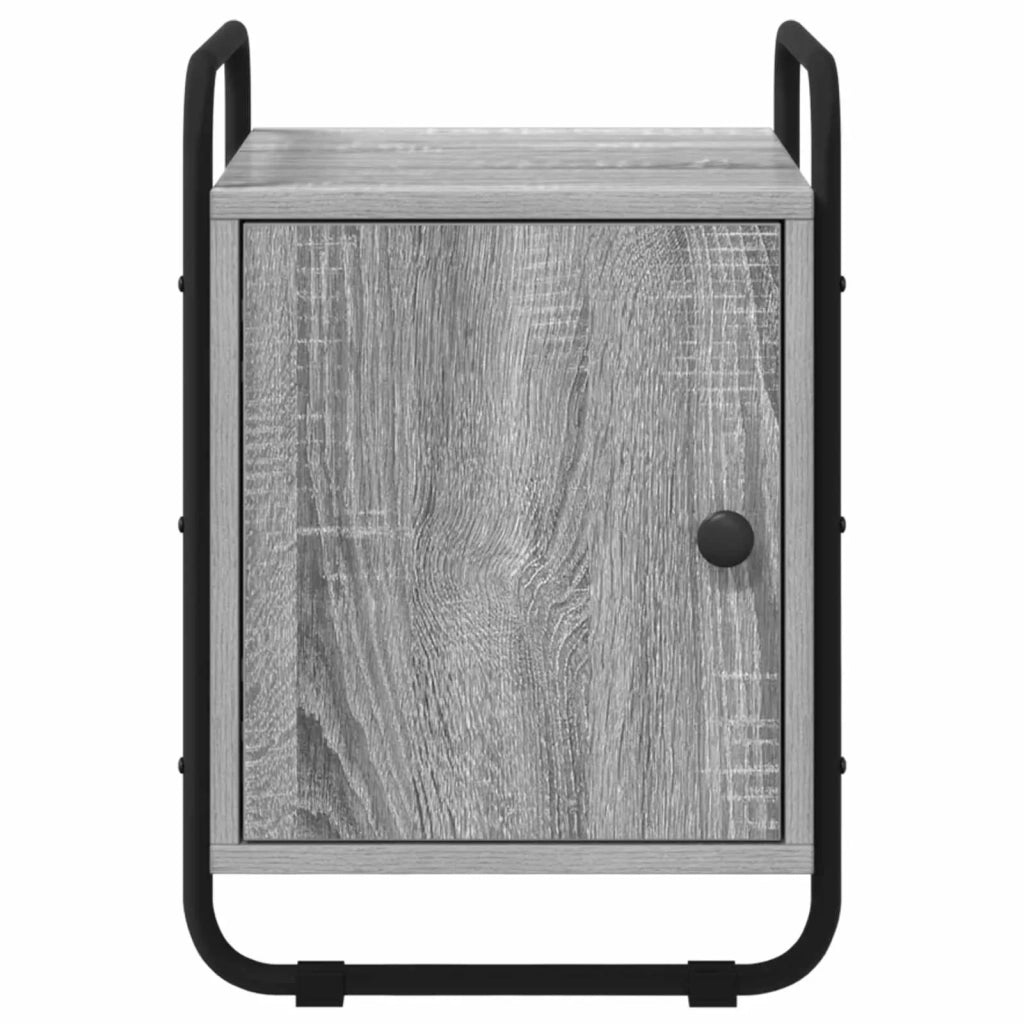 Armadio da Notte Sonoma grigio Legno ingegnerizzato 8007605
