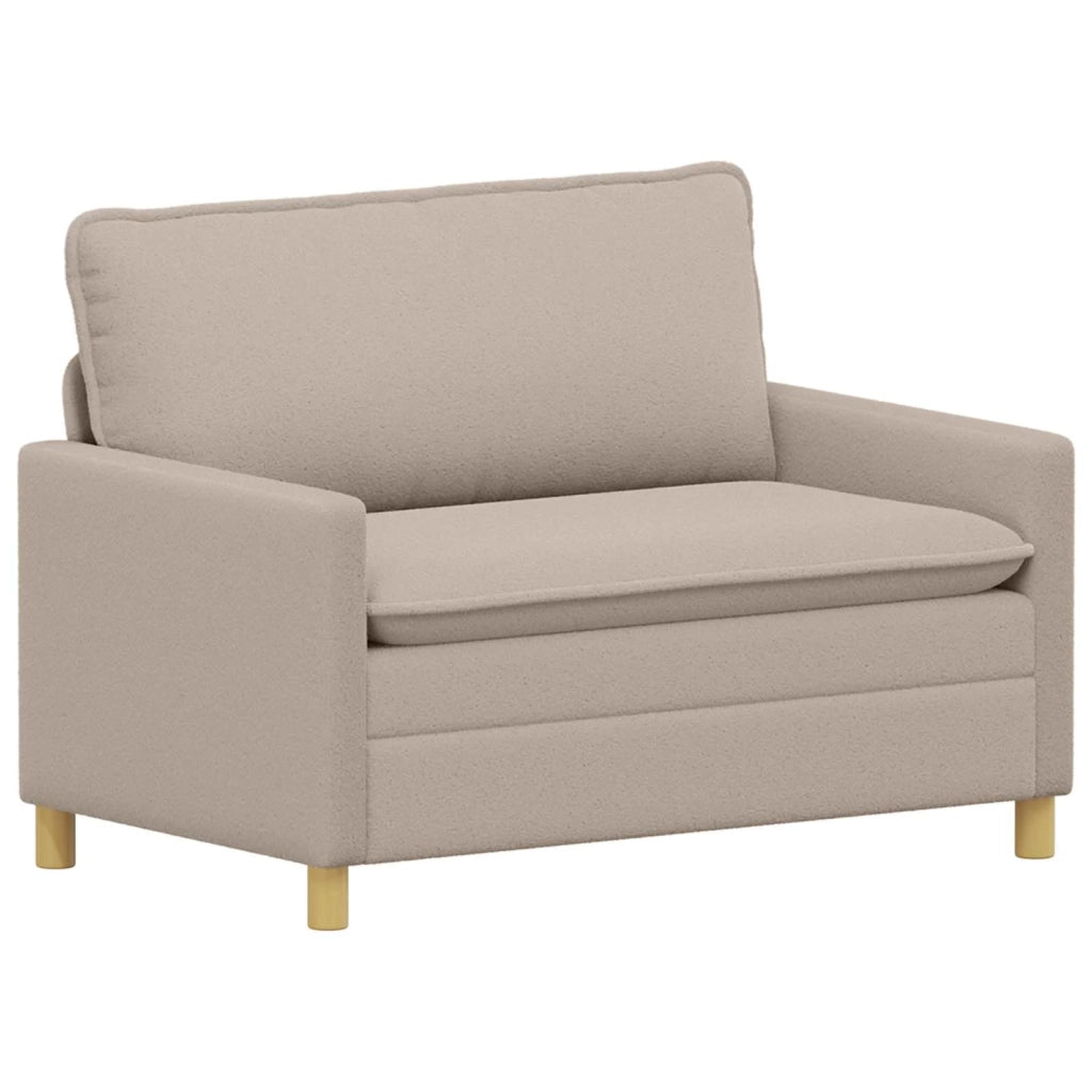 Divano Grigio Chiaro 126 x 81 x 87,5 cm Tessuto 42028807