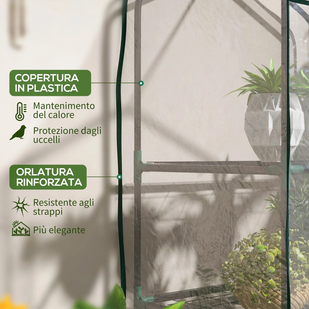 Serra da Giardino ¨C Minimal ¨C Trasparente 59x39x127 cm
