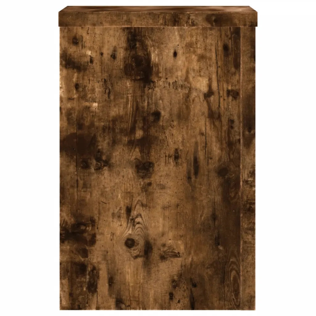 Supporti per piante | Sostegno per piante 2 pz Rovere 25x25x35 cm Legno Multistrato