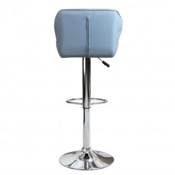 SGABELLO MANUEL REGOLABILE CON SEDUTA IMBOTTITA 48 X 44 X 85/106H CM GRIGIA OKX