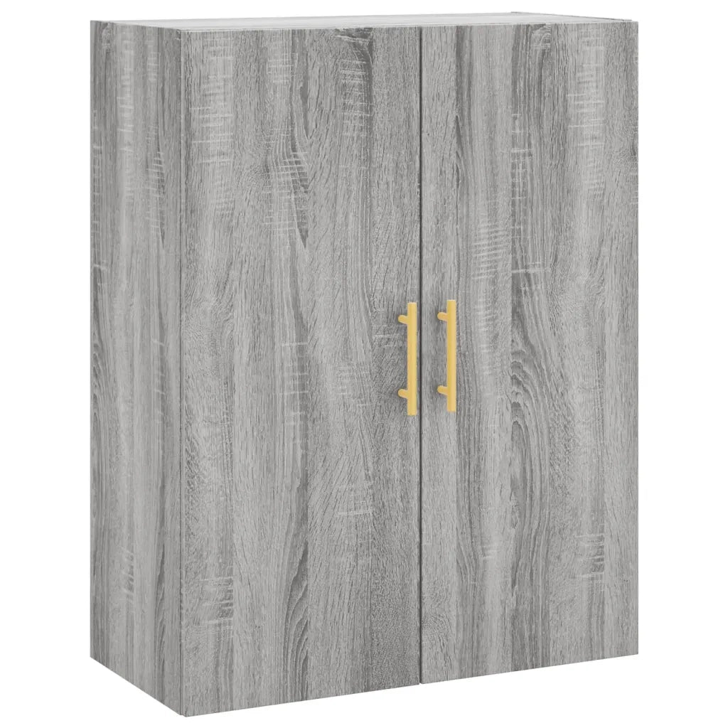 Credenza | Madia | Buffet da pranzo | Armadio da pranzo Grigio Sonoma 69,5x34x180 cm in Legno Multistrato