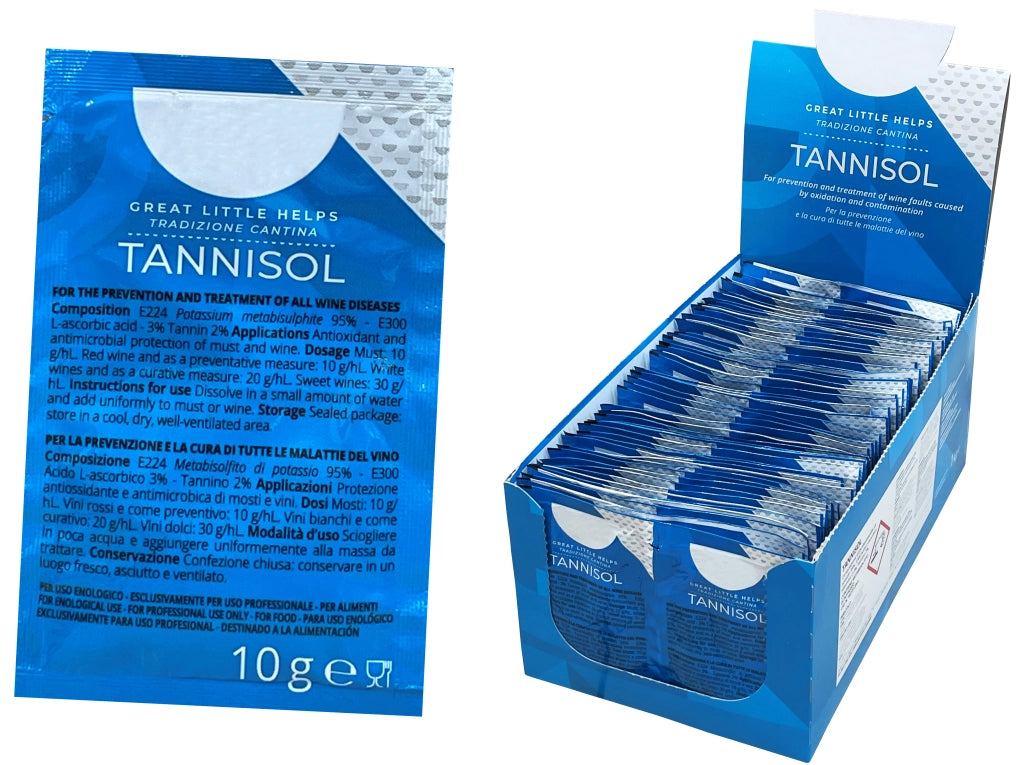 ANTIOSSIDANTE TANNISOL  kg. 1 ( 100 bustine)