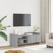 Mobile TV Grigio Sonoma 100x35x40 cm in Legno Multistrato 848379