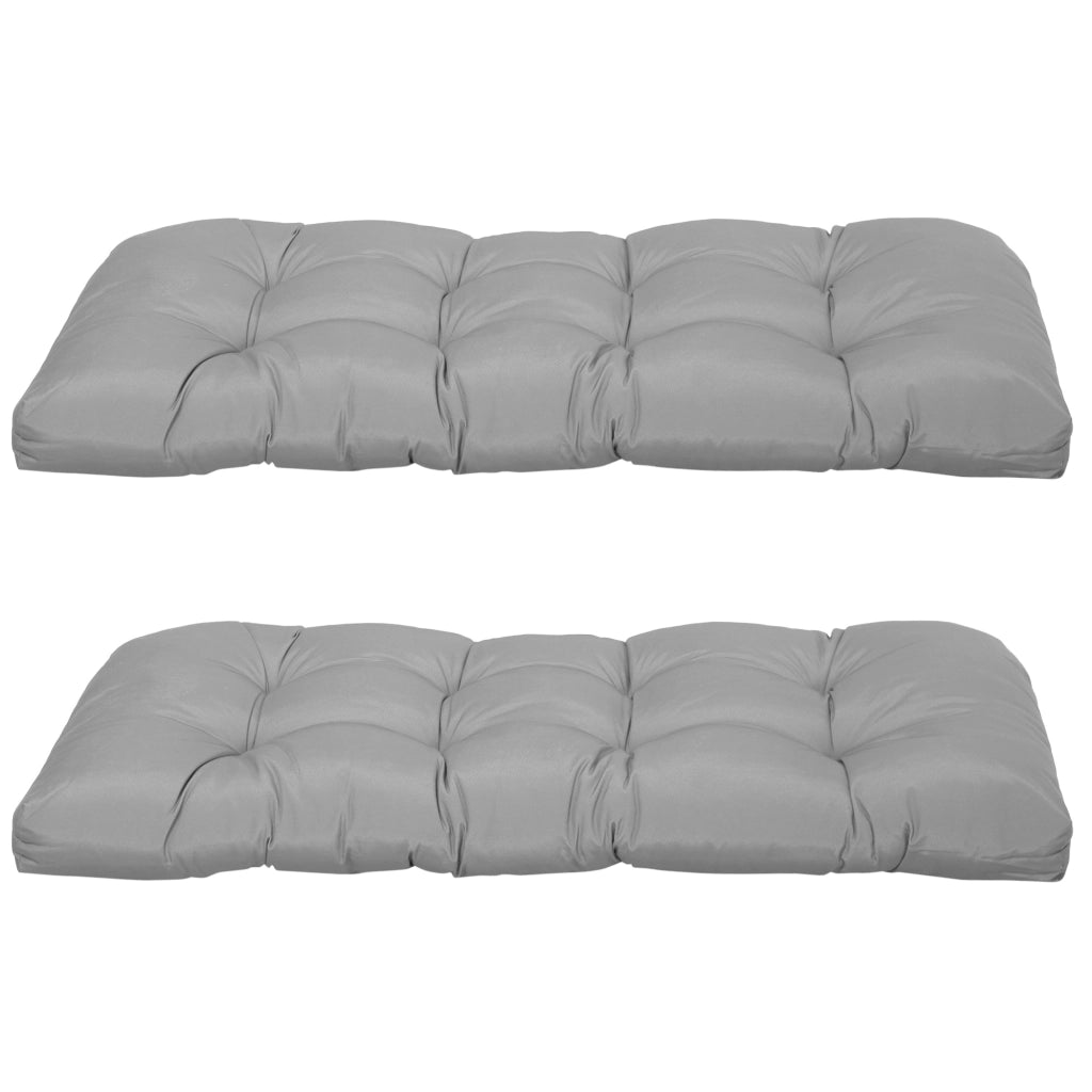 Cuscino per Sedie da Pranzo ¨C Minimal ¨C Grigio 110x48x8 cm