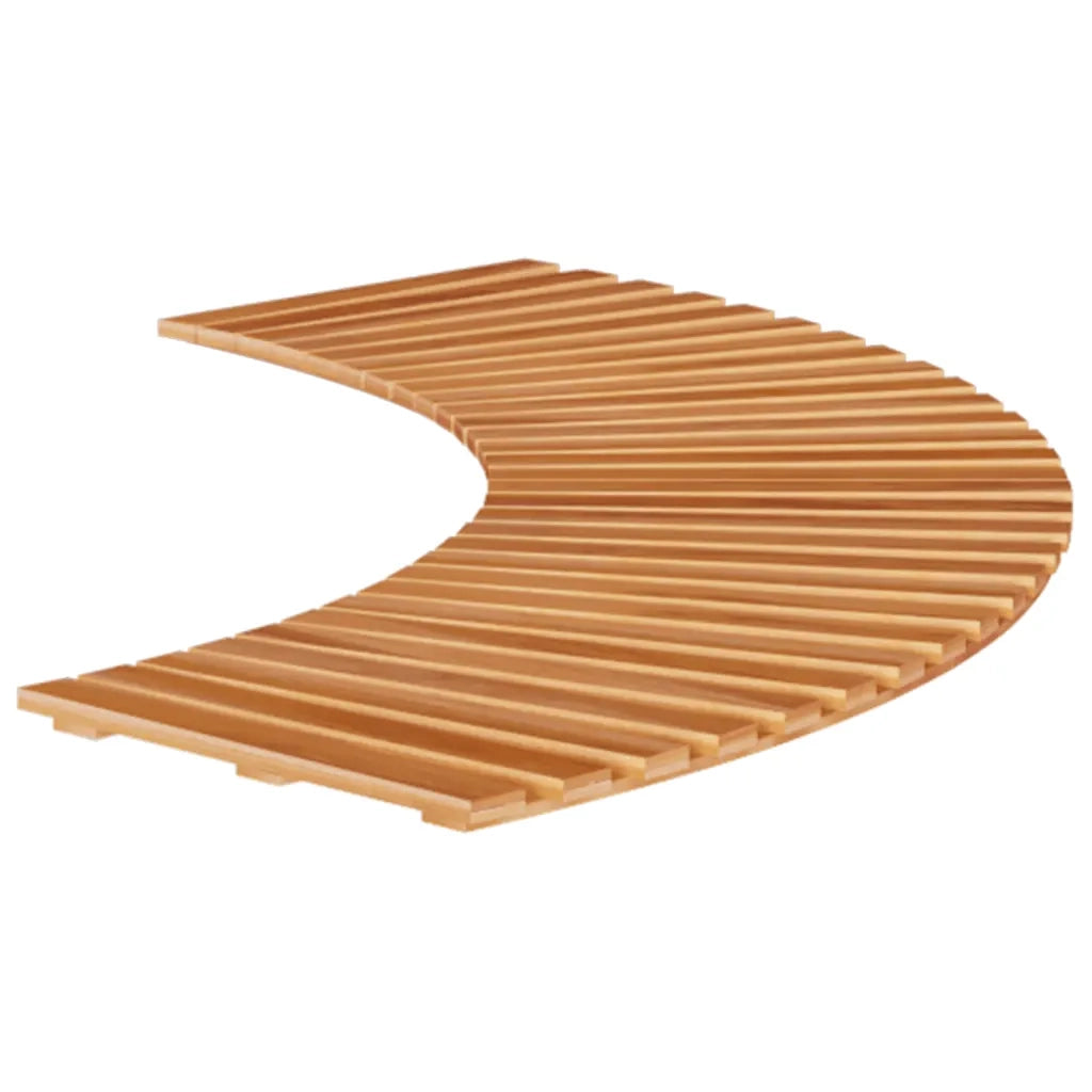 Passaggi per Vasca Idromassaggio 2 pz Legno Massello di Acacia 365616