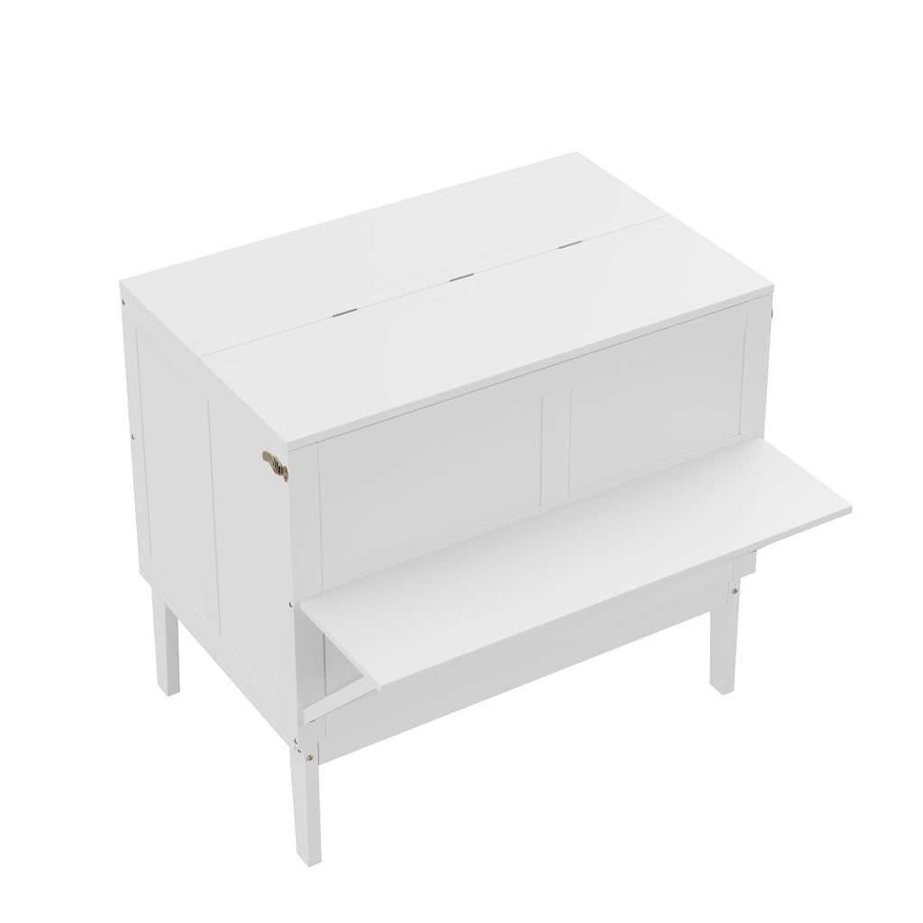 LETTO pieghevole verticale 90x200 cm bianco