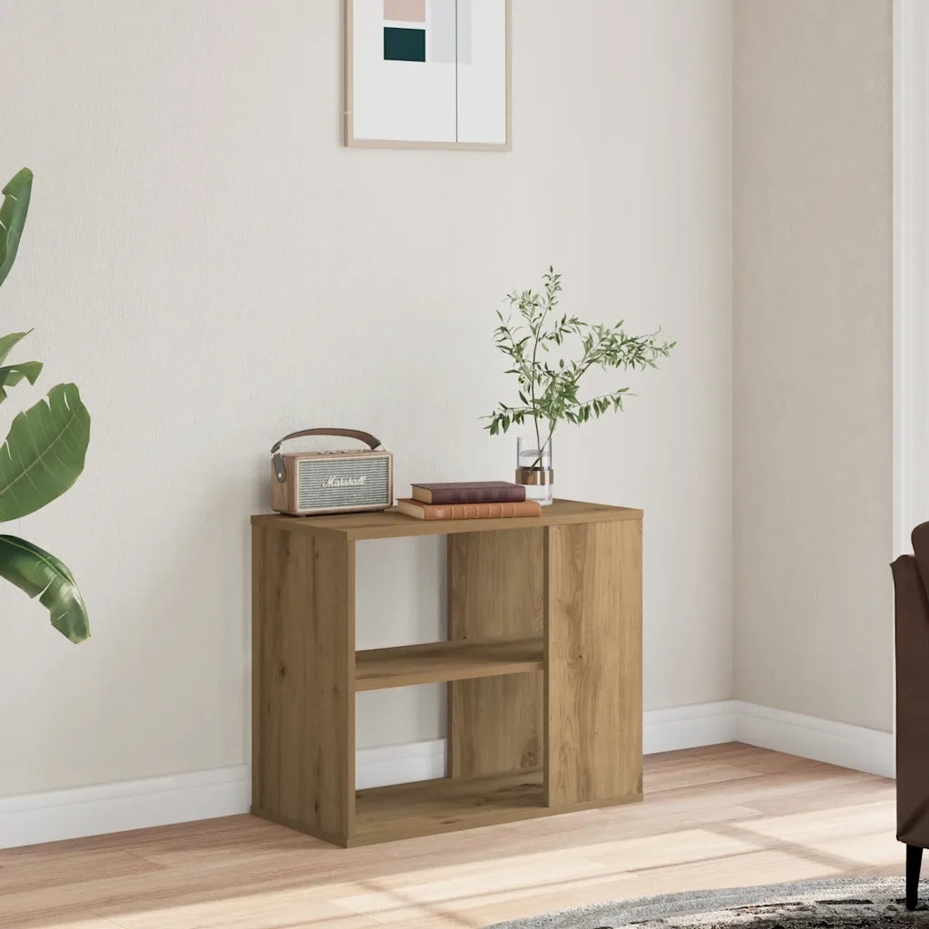 Mobiletto Laterale Rovere Artigianale 60x30x50 cm Multistrato 856493