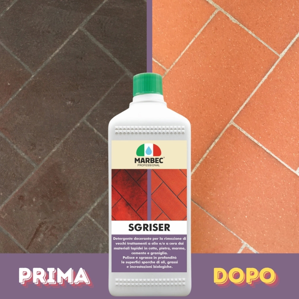 Detergente sgrassante professionale SGRISER   5LT
