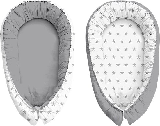 Culla portatile per neonati e bambini, imbottitura per lettino, lettino da viaggio, 100% cotone, anti-allergico