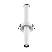 Maytoni Lampada da Incasso Focus T 1 luce LED integrato bianco alluminio