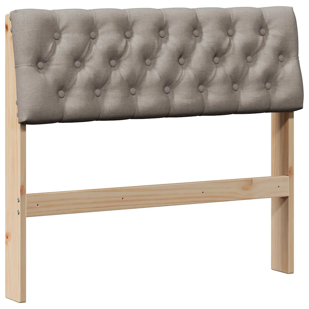 Testiera imbottita-Testiera con Cuscini-Testata Talpa 90 cm Pino massello 392137