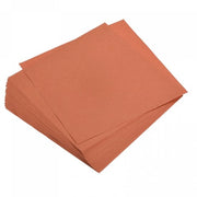 Papier di Origami Bicromo 25 Fogli - 15 x 15 cm - Arancione - Ecologico - Carta per Piegare - Ideale per Progetti Creativi