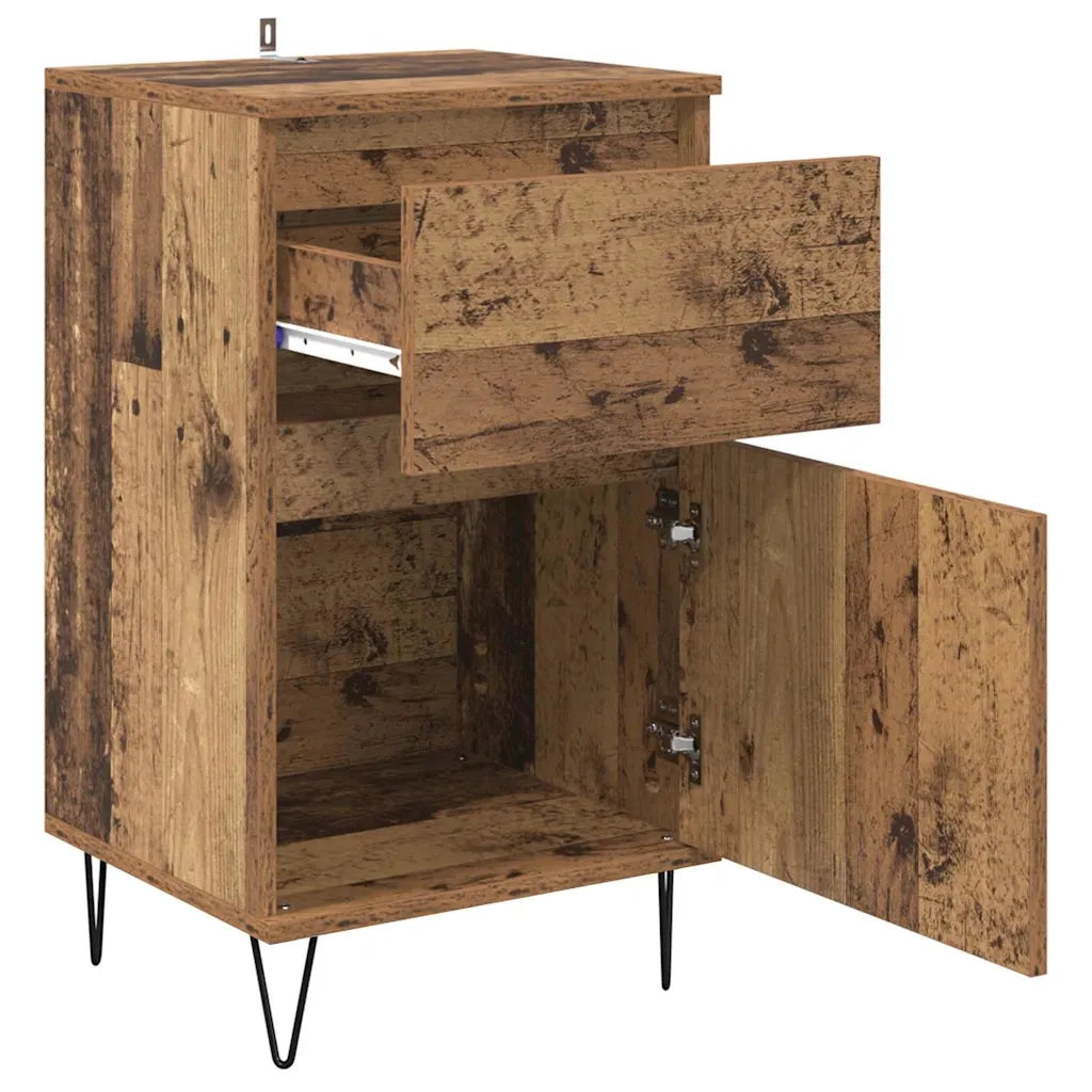 Credenza-Buffet-Armadio da cucina Legno vecchio 35 x 40 x 70 cm Legno multistrato 798837