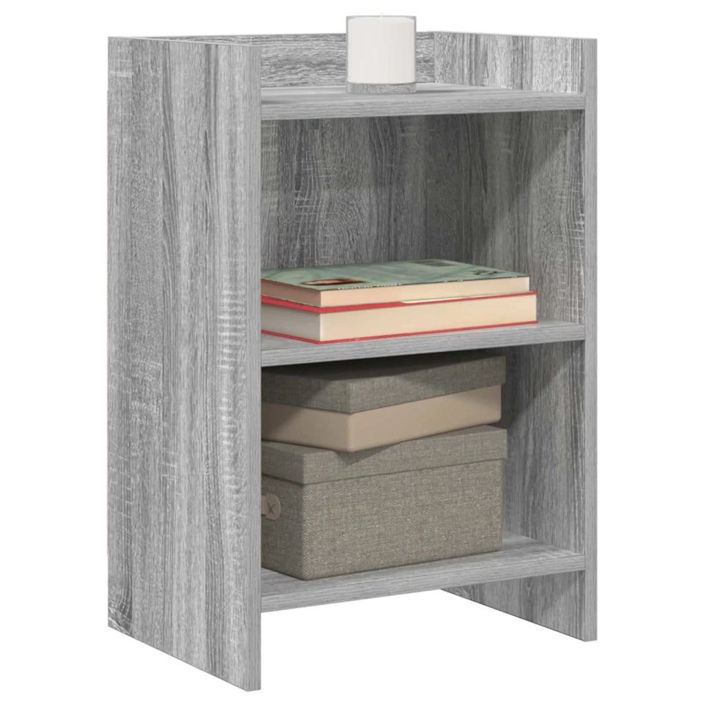 Comodini Sonoma grigio 40 x 30 x 60 cm Legno ingegnerizzato 8011005
