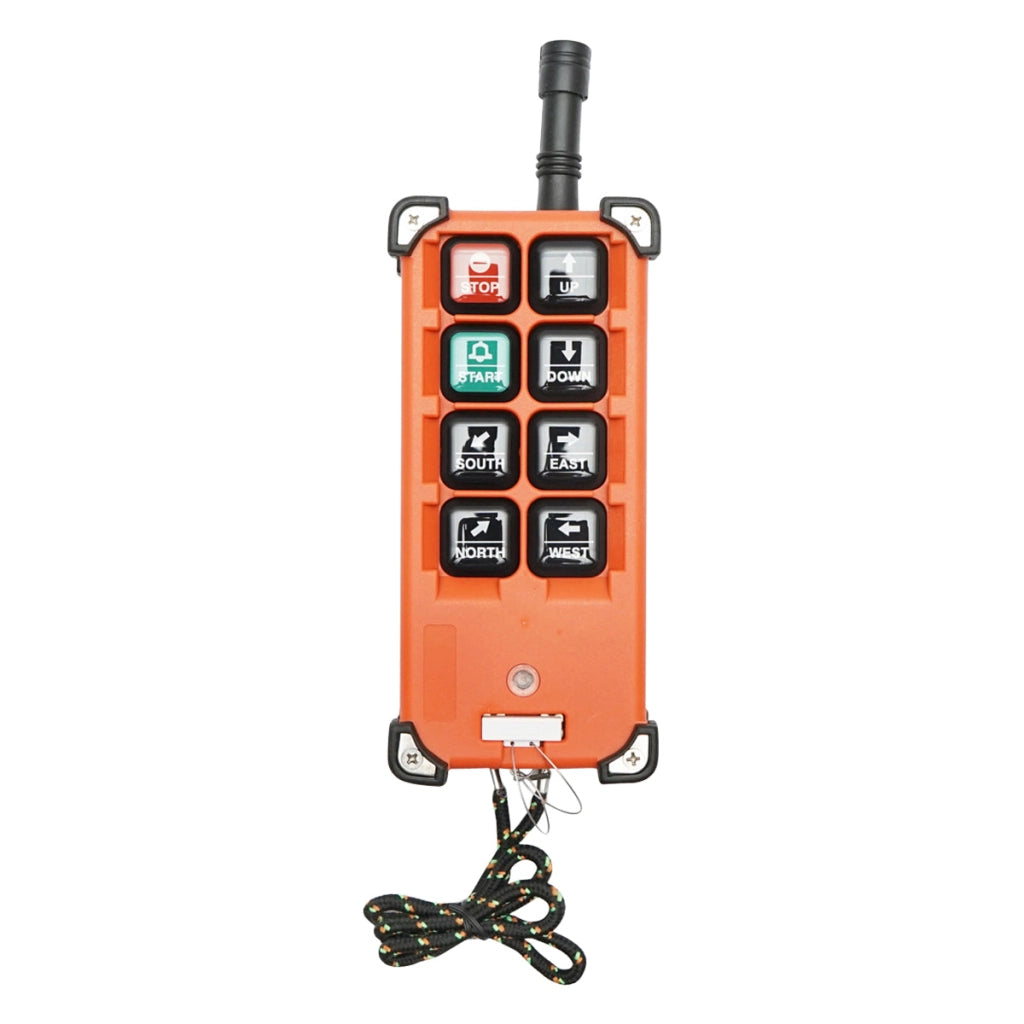 Telecomando industriale wireless con 6 comandi – AC 380V, impermeabile Breckner Germany
