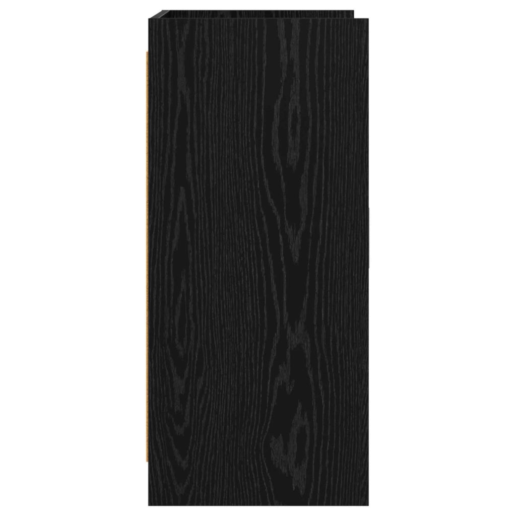 Credenza Rovere Nero 72 x 36 x 80 cm Legno ingegnerizzato 8011092