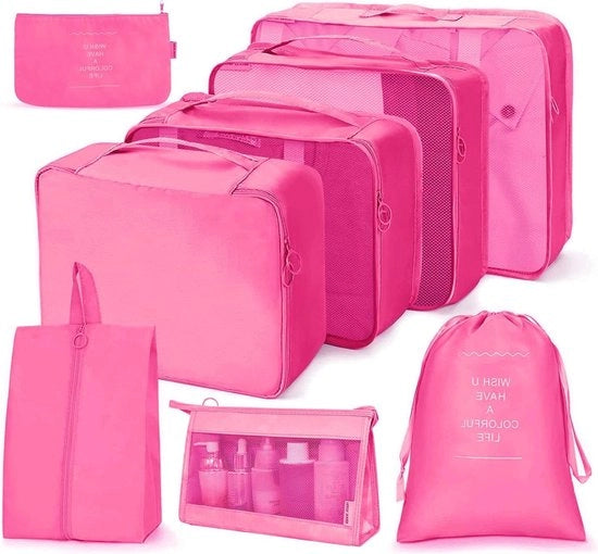 8 Pacchetti di Compresse in Scatola - Rosa Chiaro
