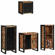 Set di mobili per il bagno 4 pcs Legno Recuperato Massello 3305641