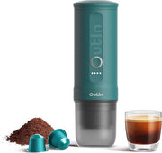 Macchina da Caffè Elettrica Portatile per Auto e Camper - 20 Bar - 12V/24V Caffettiera con Riscaldamento Rapido Autonomo
