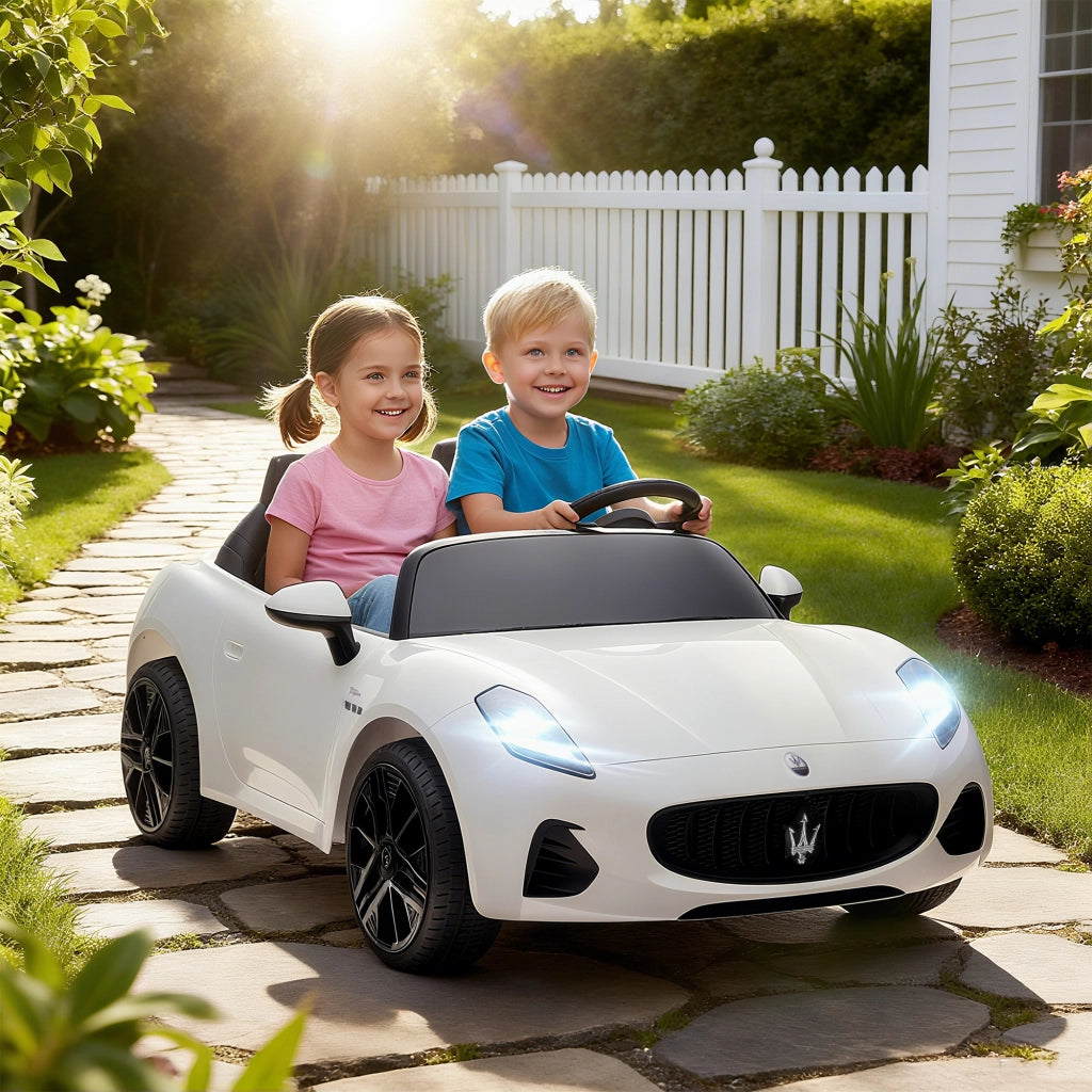 Auto Elettrica per Bambini Maserati ¨C Minimal ¨C Bianco